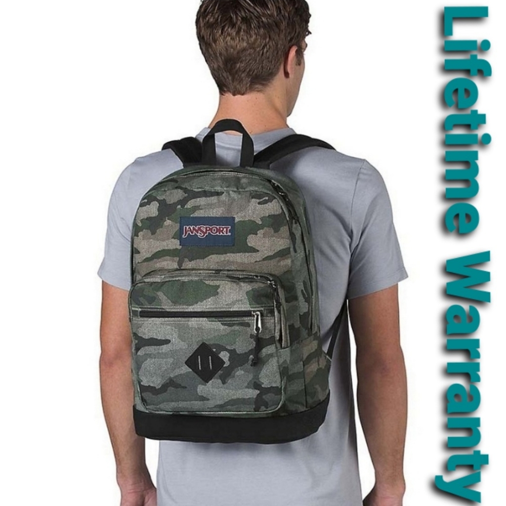 Jansport City View Remix Backpack Camo Ombre